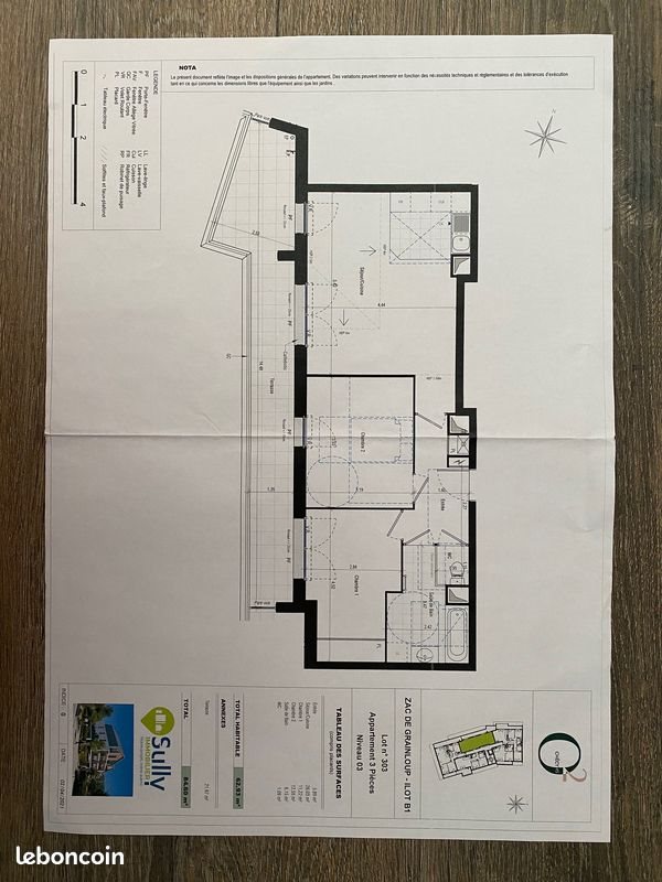 Appartement à louer, 63m², Chécy