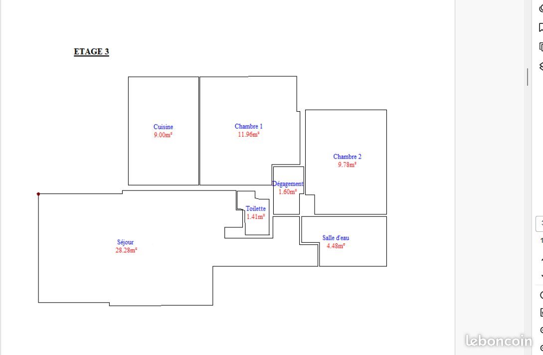 Appartement à louer, 64m², Cavalaire-sur-Mer