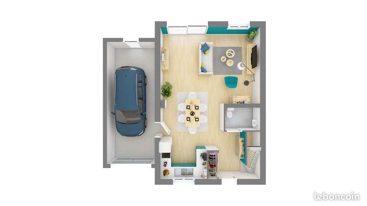 Maison à vendre, 96m², Rupt-sur-Moselle