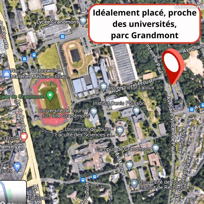 Appartement à vendre, 73m², Tours