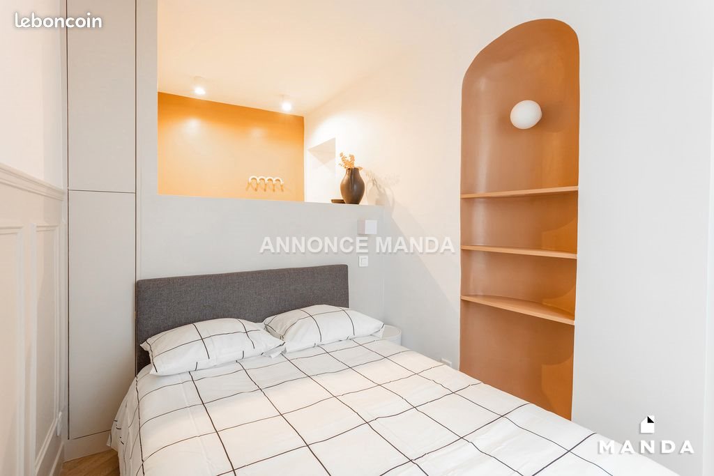Appartement à louer, 22m², Paris 19ème