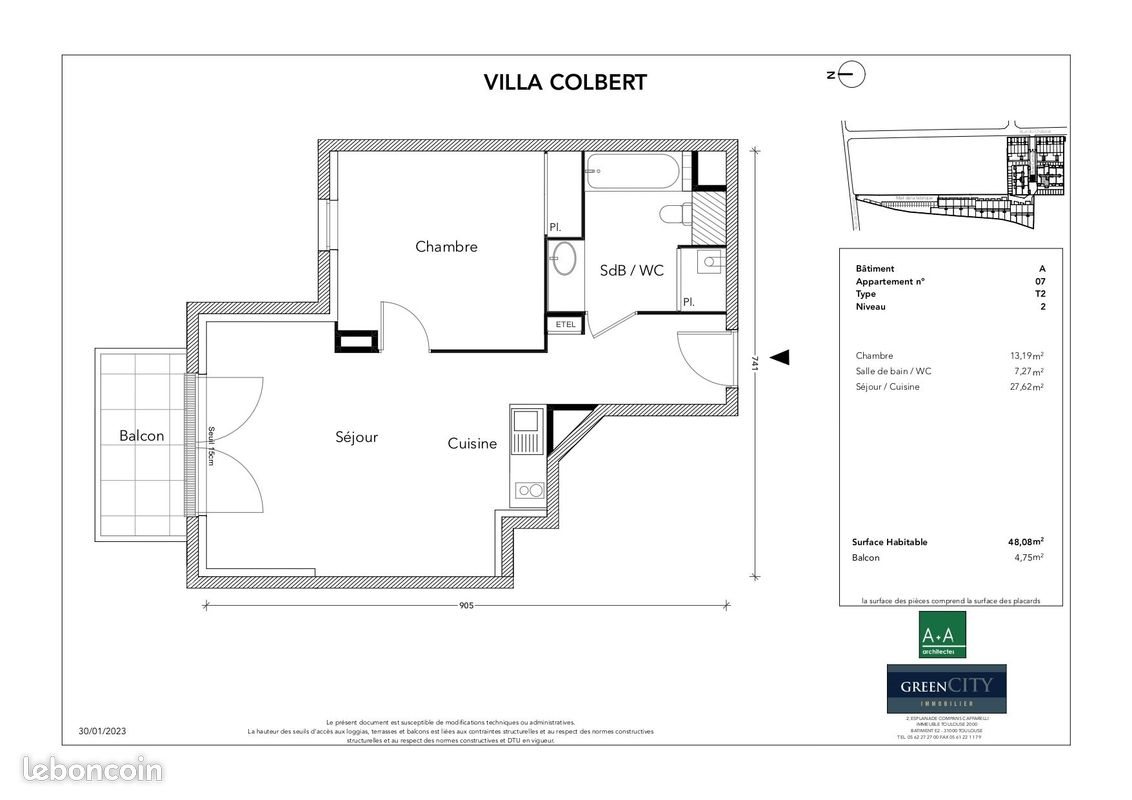 Appartement à louer, 48m², Montereau-Fault-Yonne