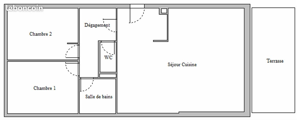 Appartement à louer, 74m², Montpellier