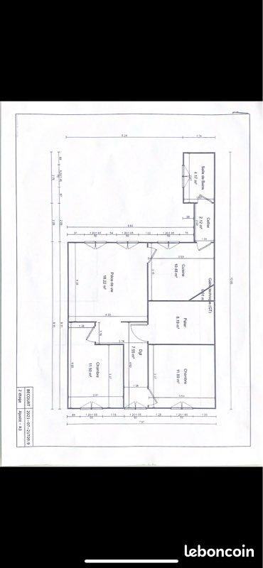 Appartement à louer, 70m², Reims