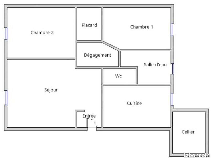 Appartement à vendre, 53m², Marseille 10ème