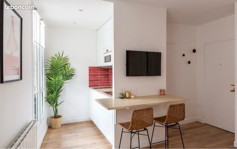 Appartement à louer, 20m², Paris 19ème