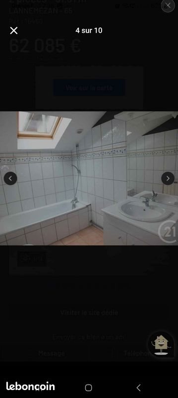 Appartement à louer, 54m², Lannemezan