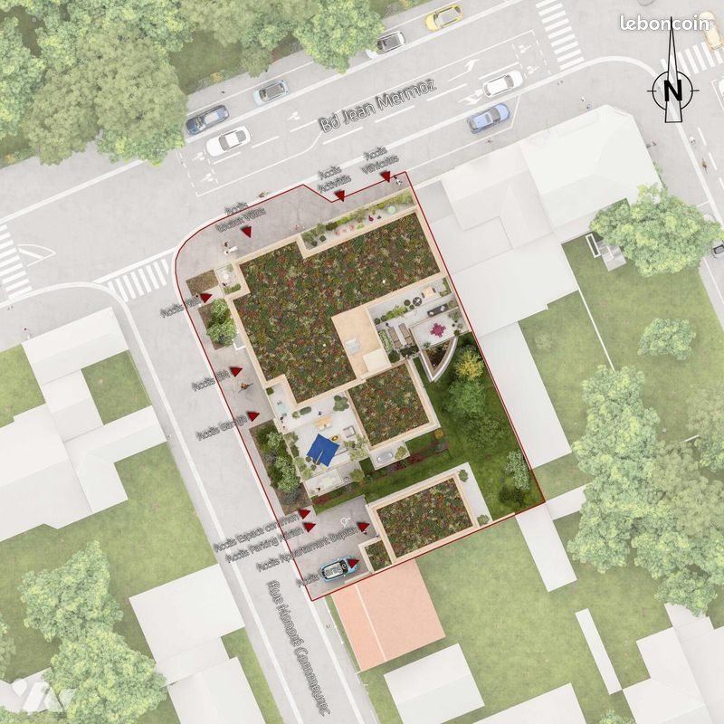 Appartement à vendre, 44m², Saint-Jacques-de-la-Lande