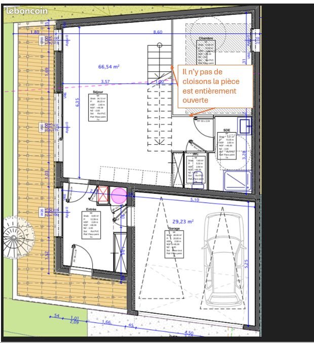 Maison à louer, 120m², La Chapelle-Launay