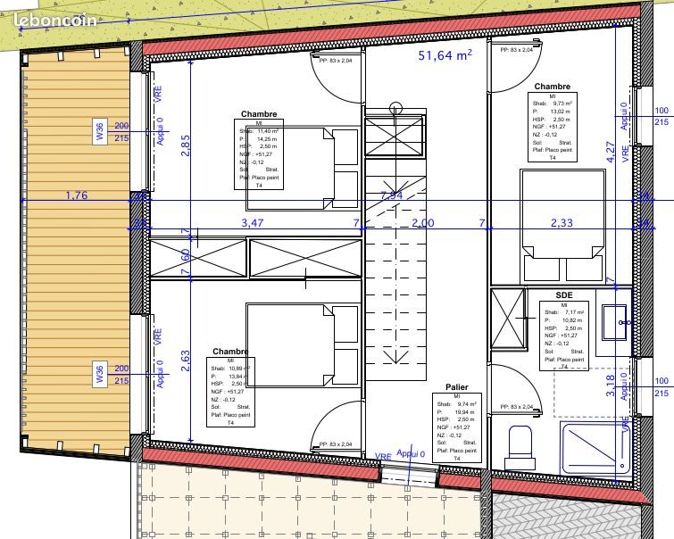 Maison à louer, 120m², La Chapelle-Launay