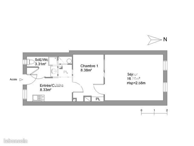 Appartement à louer, 36m², Strasbourg