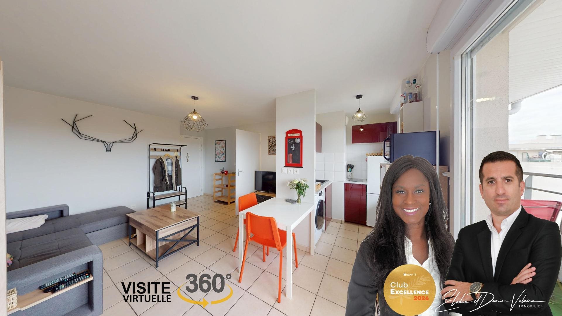 Appartement à vendre, 37m², L'Isle-d'Abeau