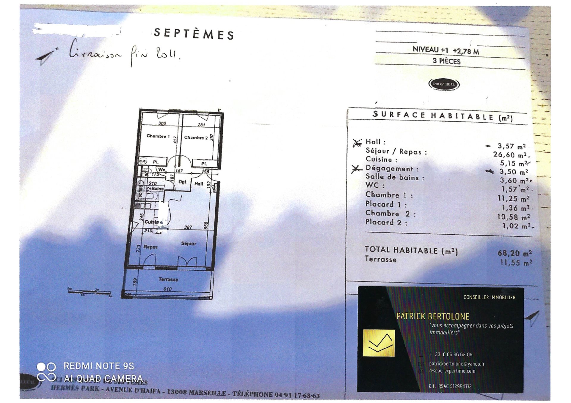 Appartement à vendre, 68m², Septèmes-les-Vallons