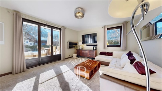Barnes Chamonix - Les Praz - 3-Zimmer-Wohnung - Garten - Blick auf den Mont Blanc