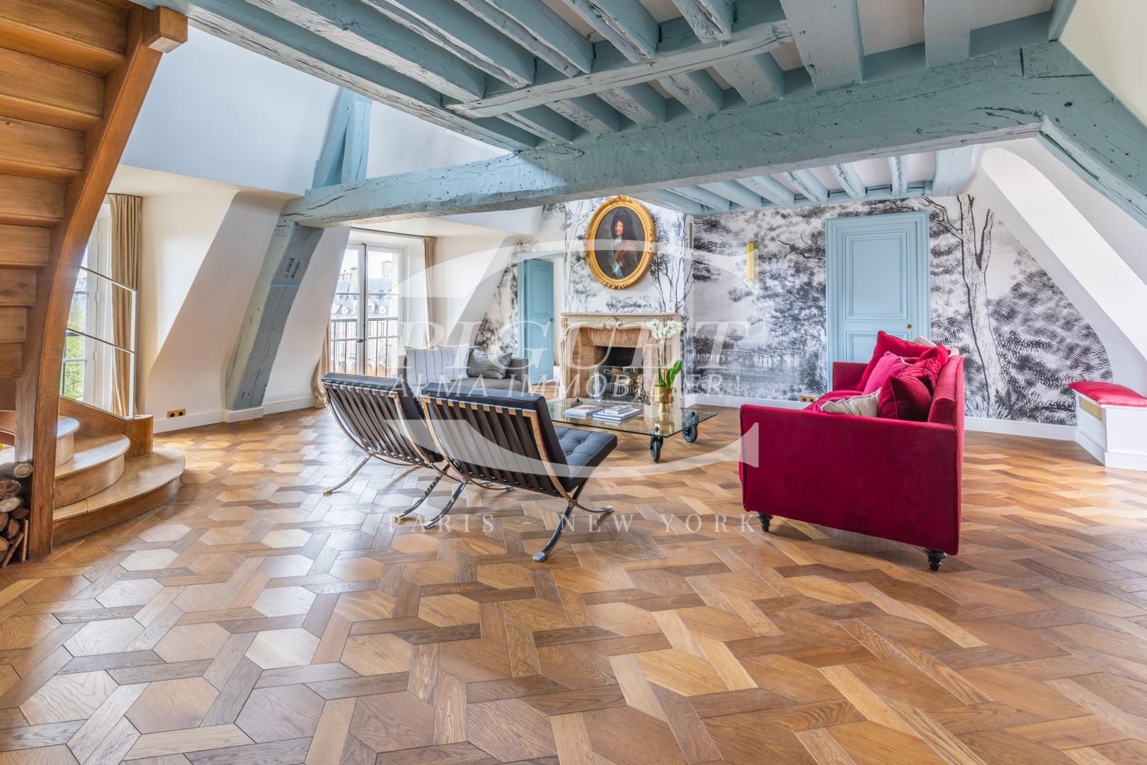 Appartement à louer, 135m², Paris 4ème