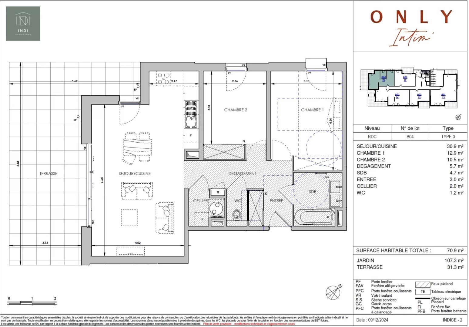 Appartement à vendre, 70m², Aix-en-Provence