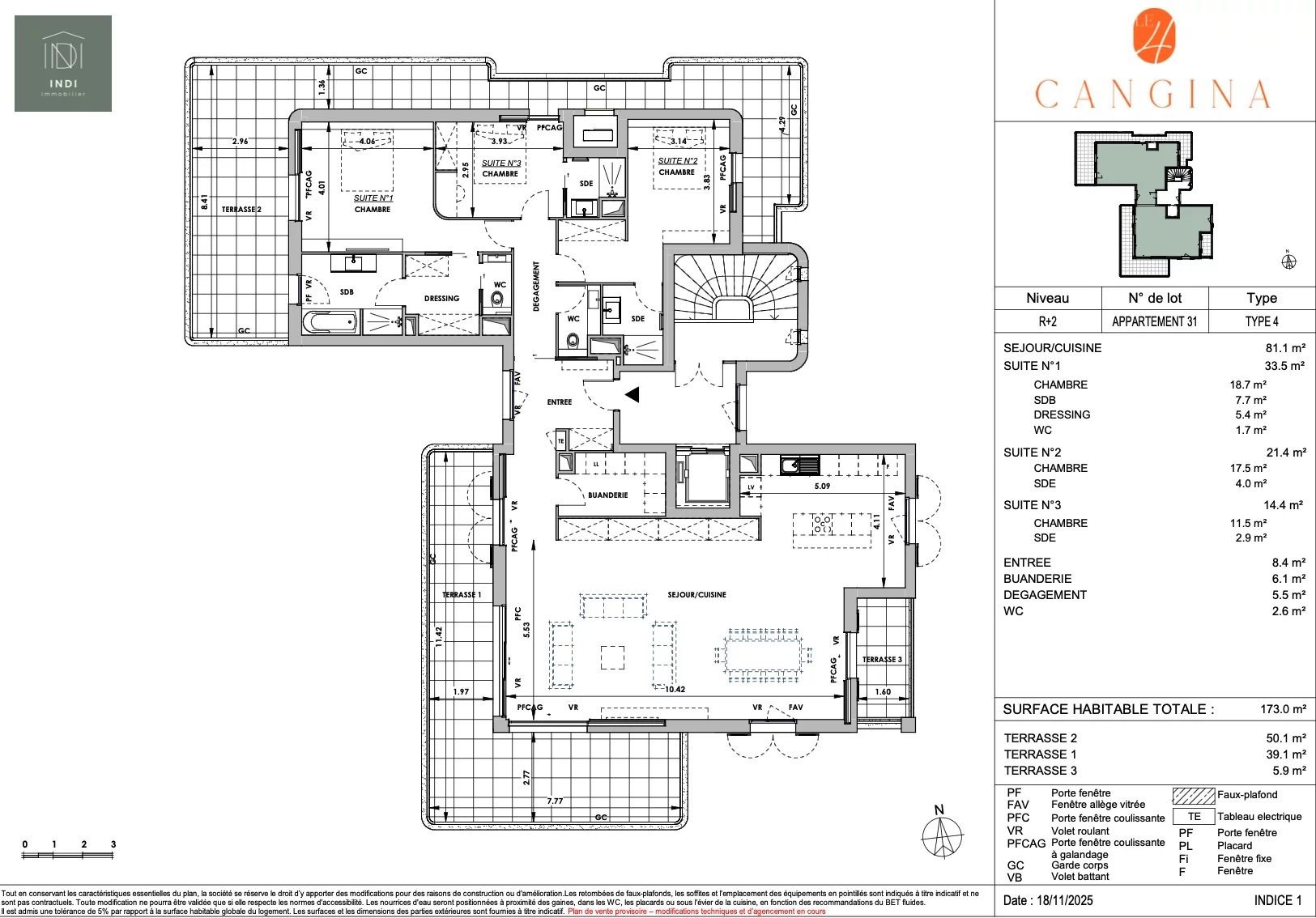 Appartement à vendre, 173m², Aix-en-Provence