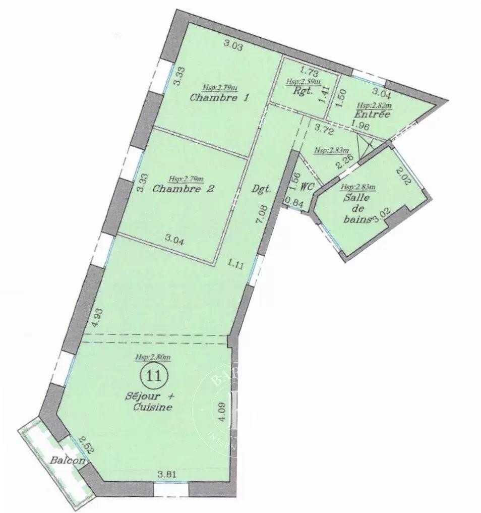 Appartement à vendre, 74m², Boulogne-Billancourt