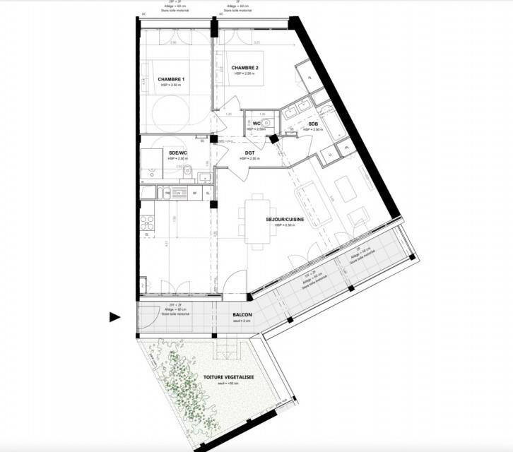 Appartement à vendre, 87m², Paris 16ème