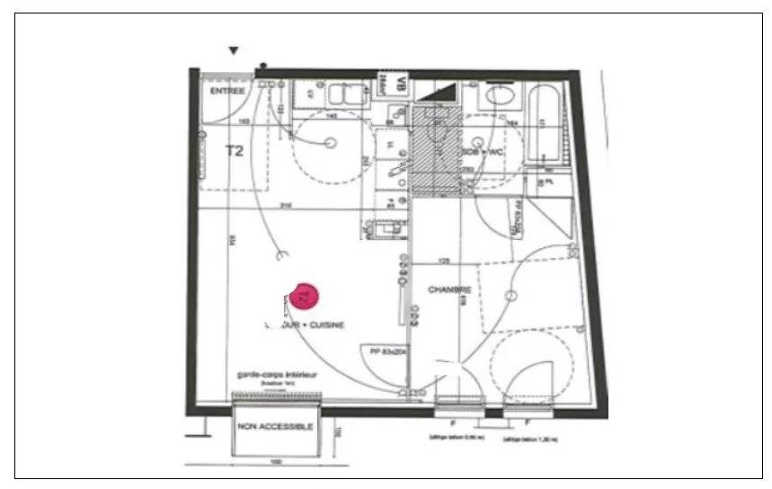 Appartement à vendre, 42m², Bordeaux