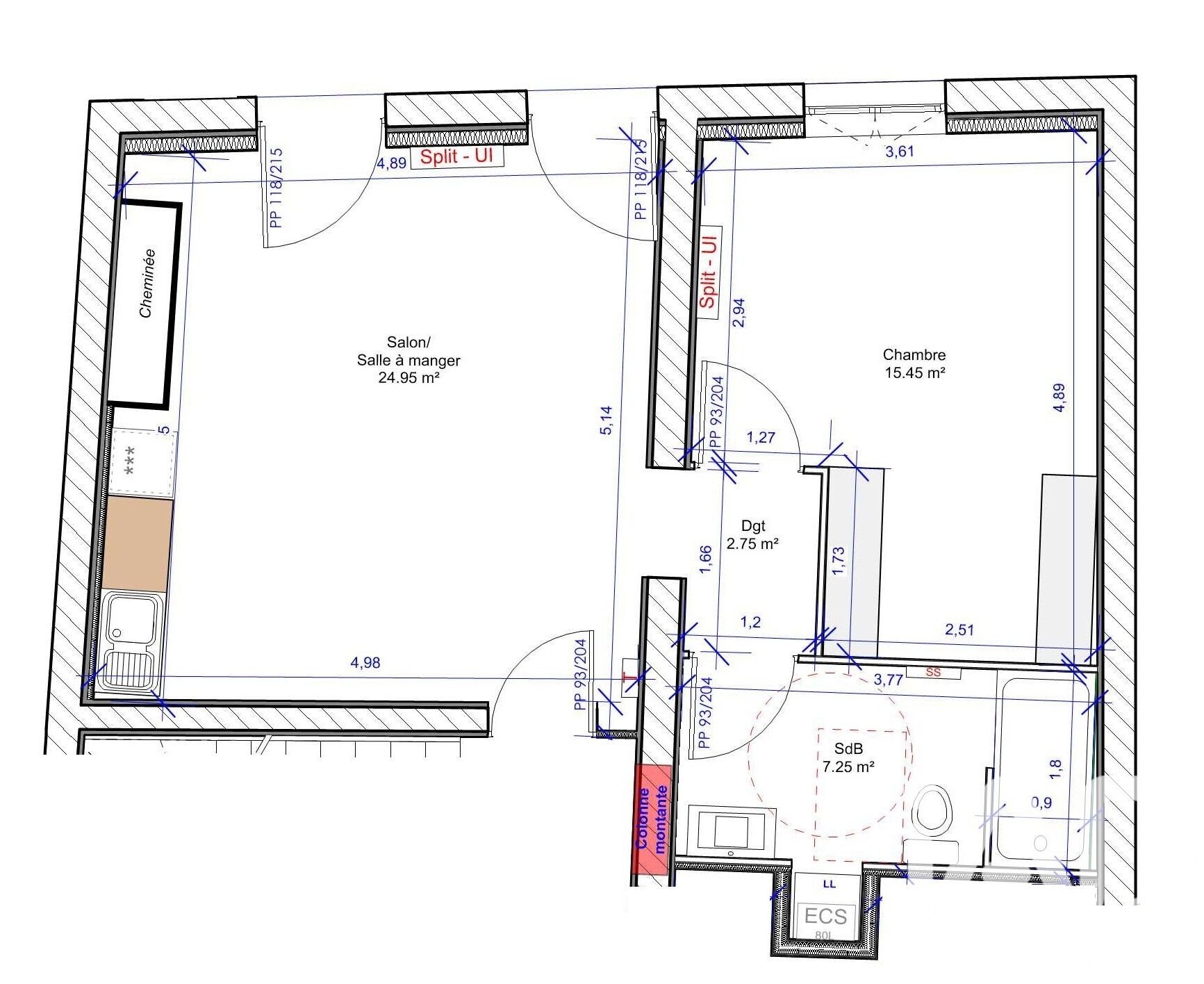 Appartement à vendre, 50m², Nègrepelisse