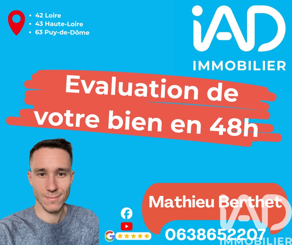 Appartement à vendre, 50m², Veauche