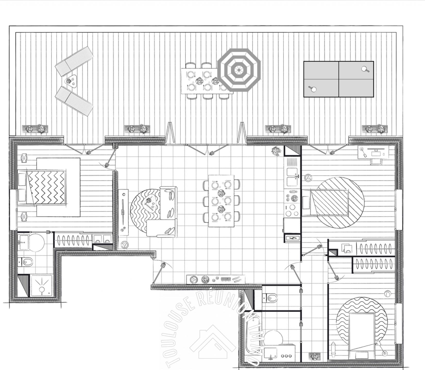 Appartement à vendre, 88m², Toulouse