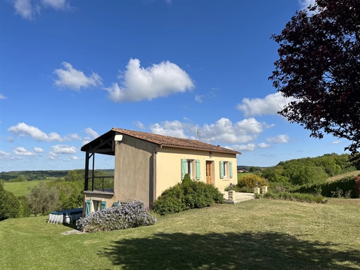 Absolutely privacy and stunning views await you at this recent home, ideally located near Aubeterre-