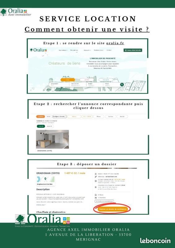 Appartement à louer, 46m², Saint-Jean-d'Illac