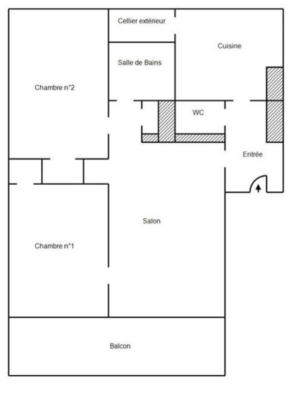 Appartement à vendre, 55m², Grenoble