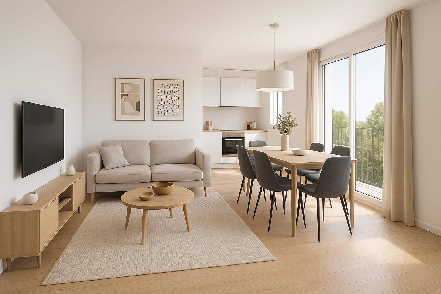 Appartement à vendre, 57m², Sceaux