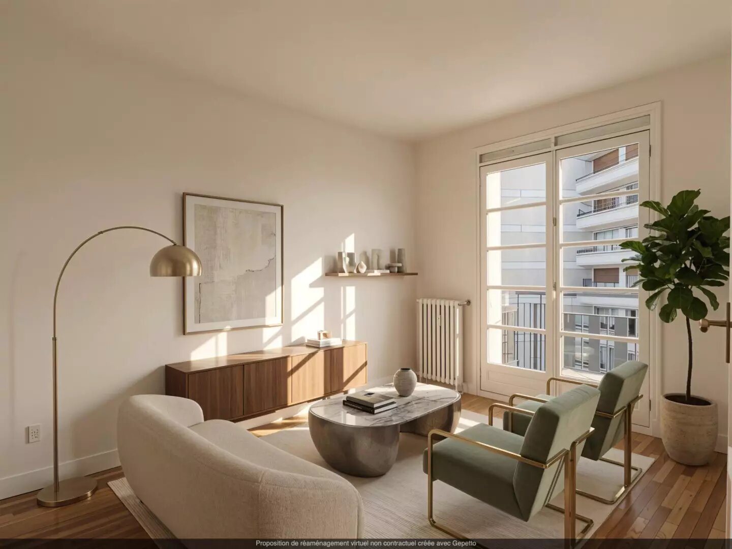 Appartement à vendre, 60m², Paris 20ème
