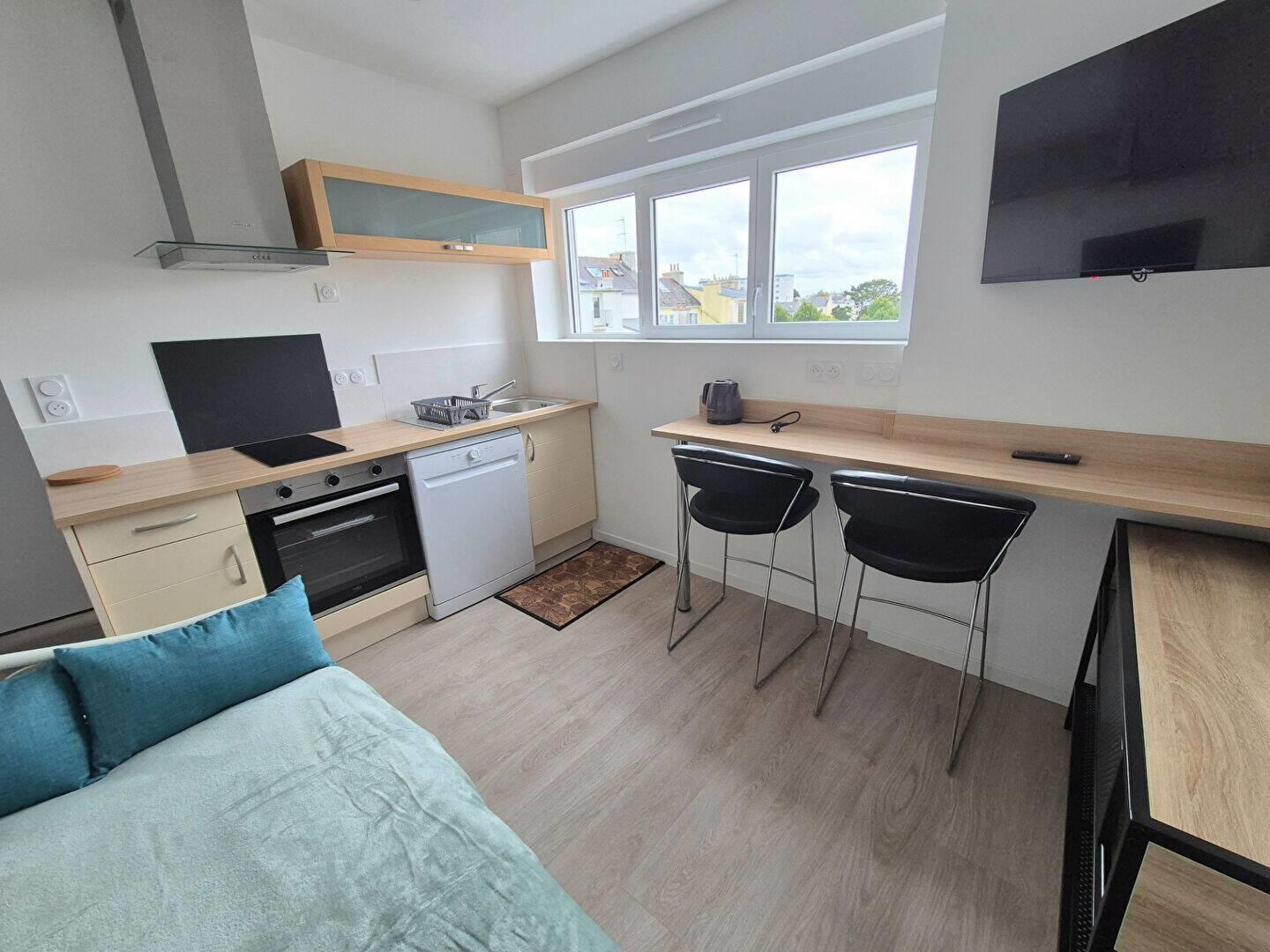 Appartement à louer, 17m², Brest