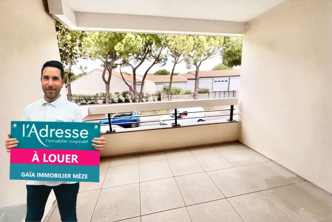 Appartement à louer, 40m², Mèze