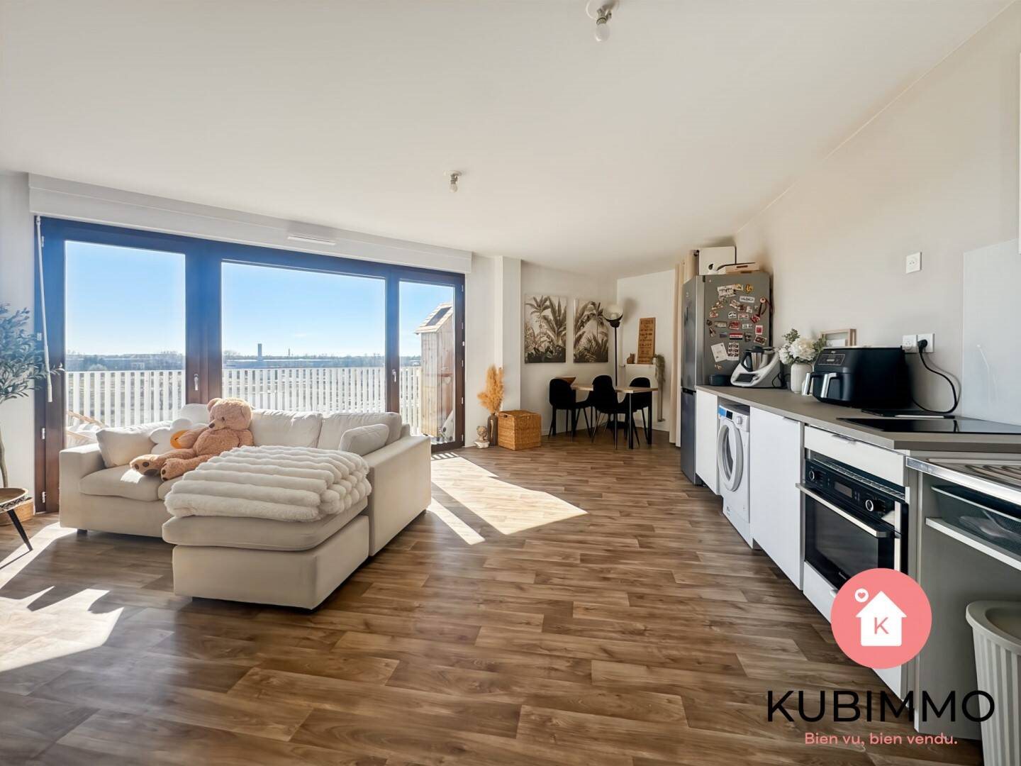 Appartement à vendre, 63m², Bussy-Saint-Georges