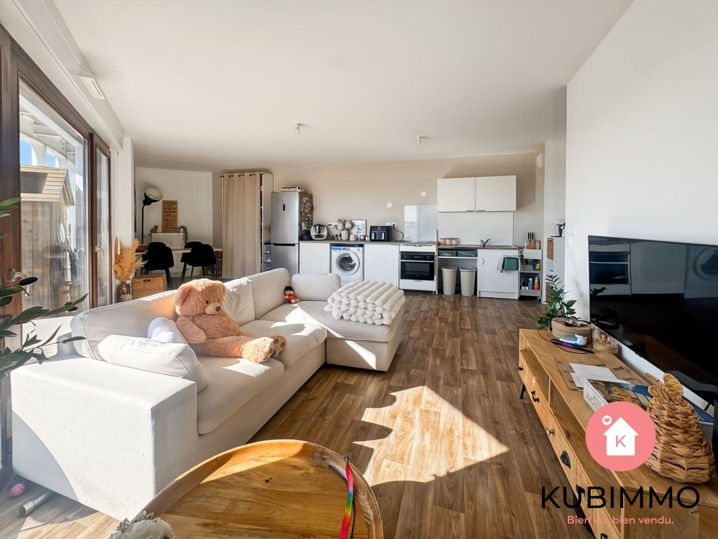 Appartement à vendre, 63m², Bussy-Saint-Georges