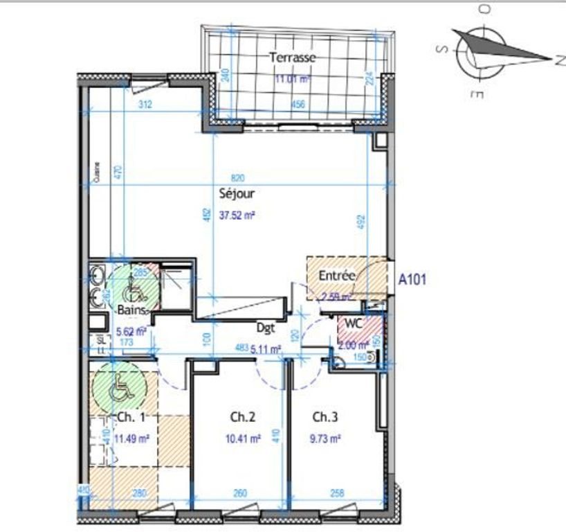 Appartement à vendre, 85m², Strasbourg