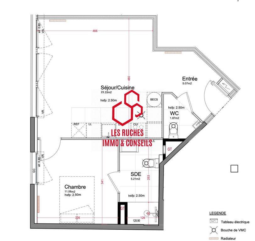 Appartement à vendre, 46m², Boulogne-Billancourt