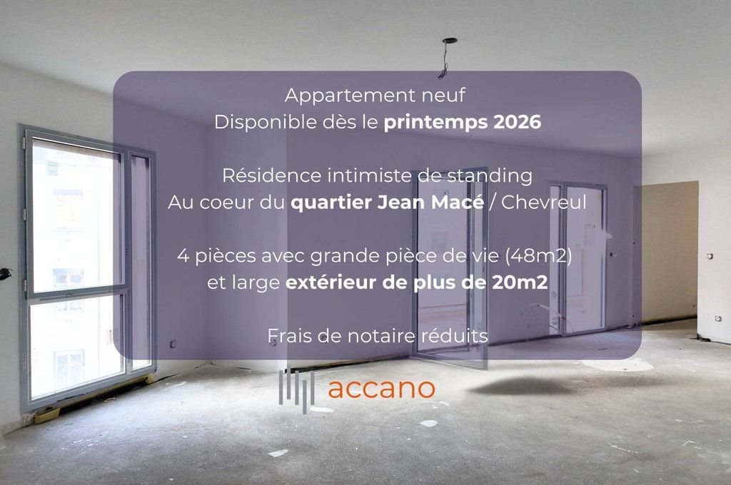 Appartement à vendre, 102m², Lyon 7ème