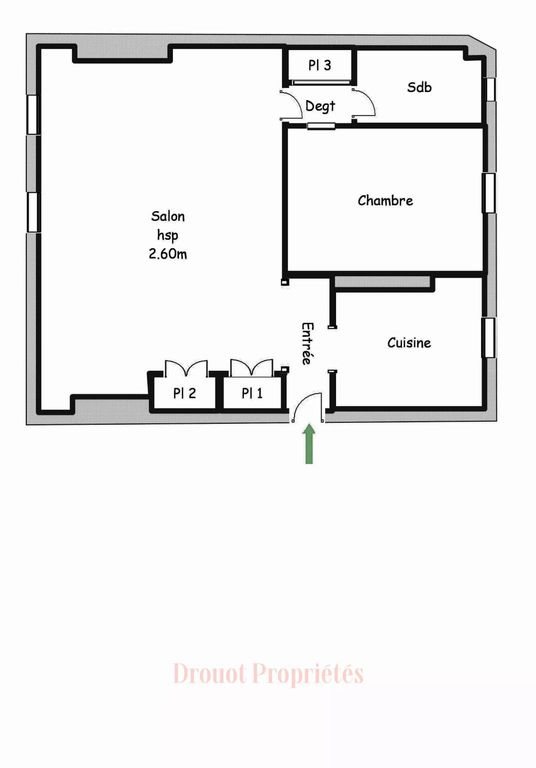 Maison à vendre, 54m², Paris 18ème