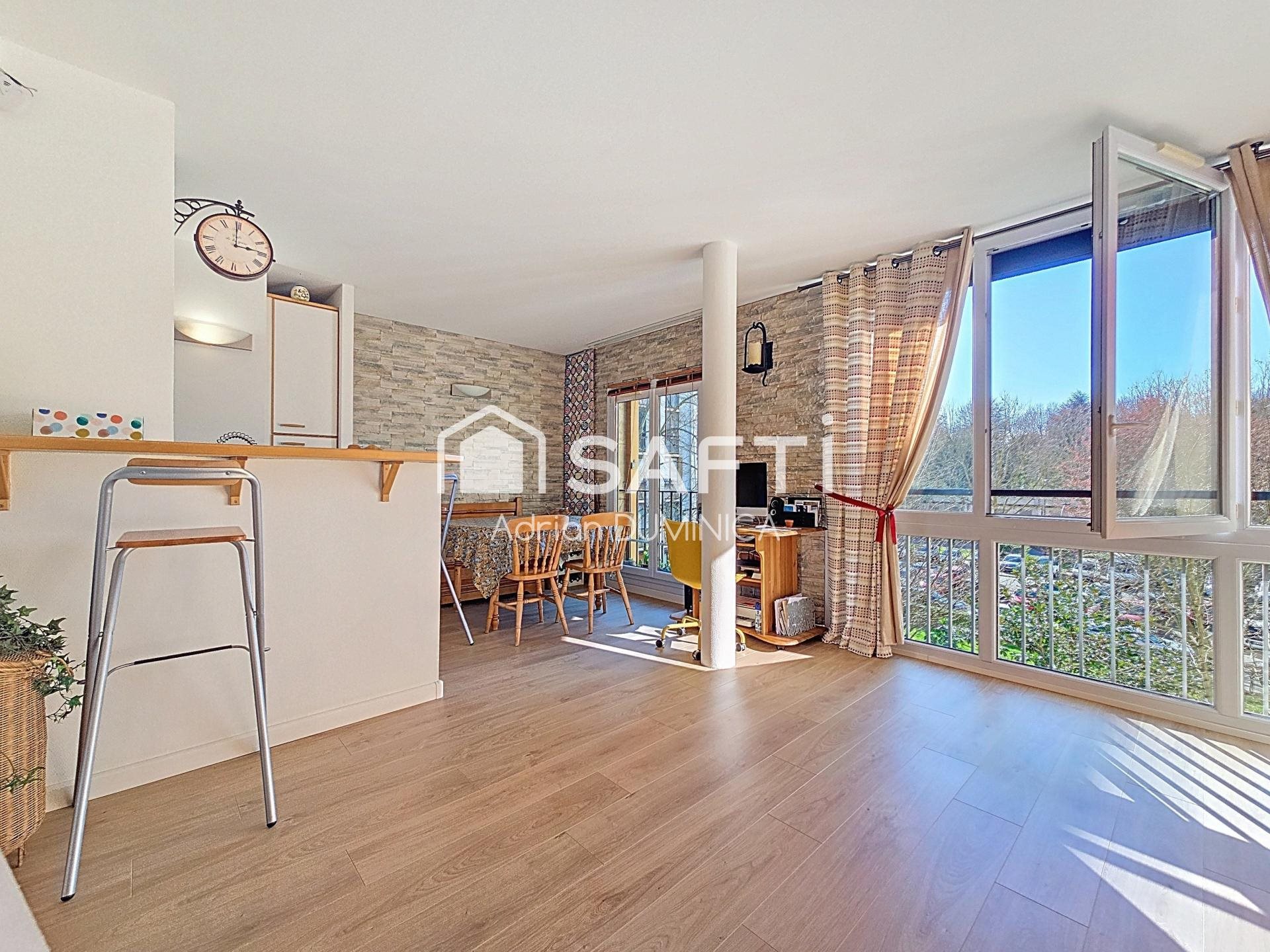 Appartement à vendre, 56m², Meudon-la-Forêt