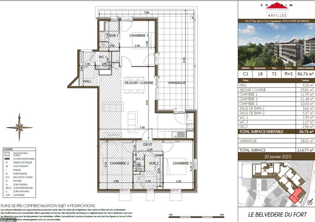 Luxury Apartment for sale in Fort-de-France, Martinique