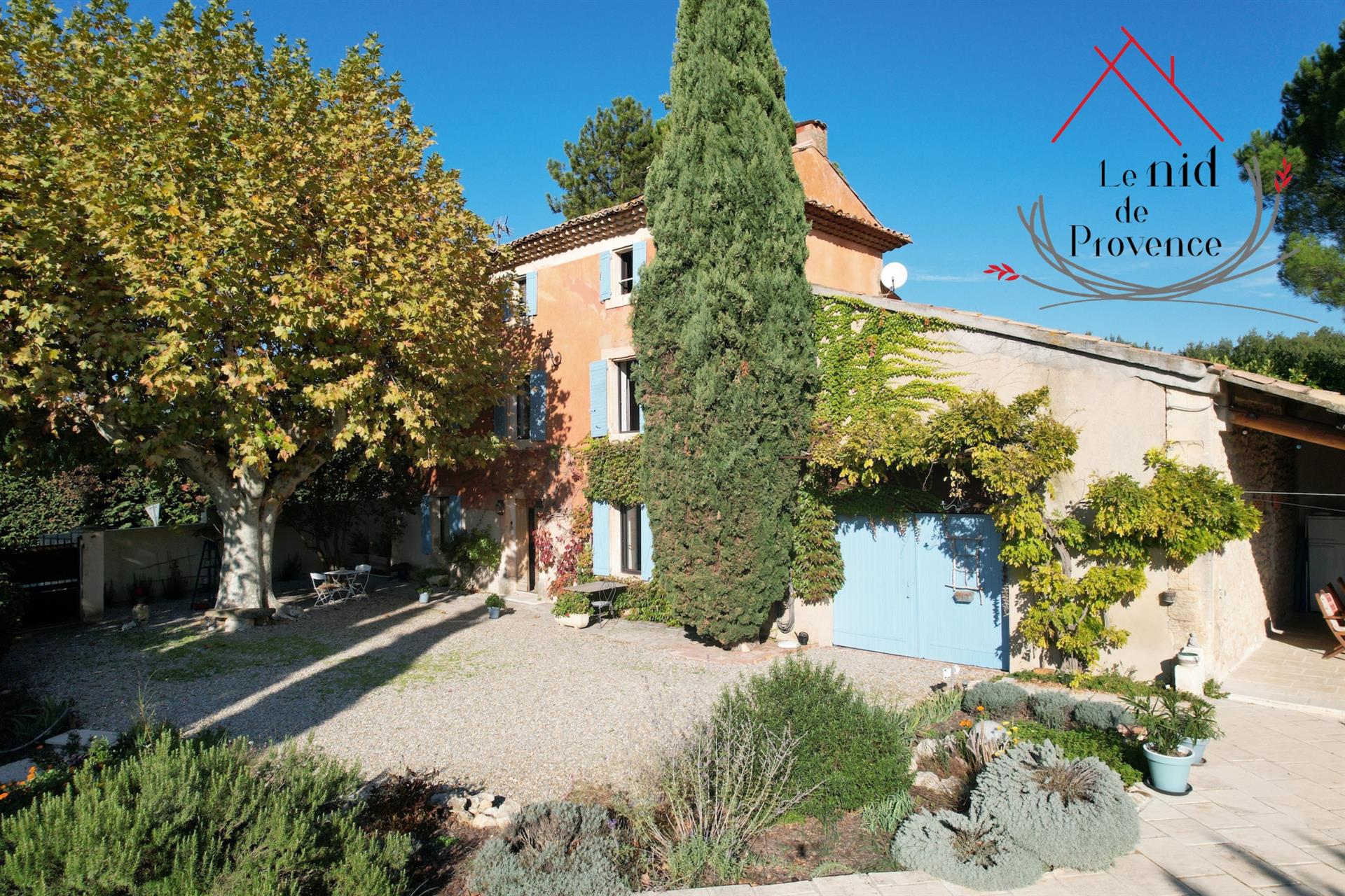 Characteristic Bastide In Gargas In Vaucluse