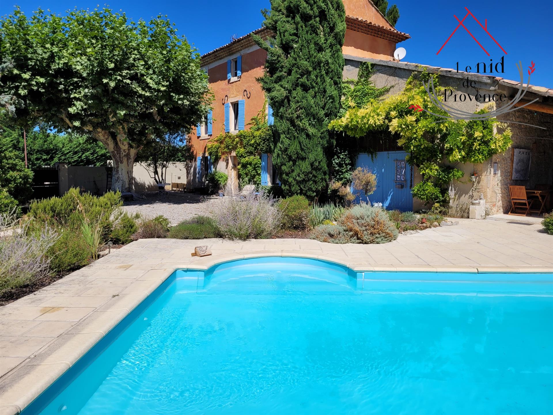 Characteristic Bastide In Gargas In Vaucluse