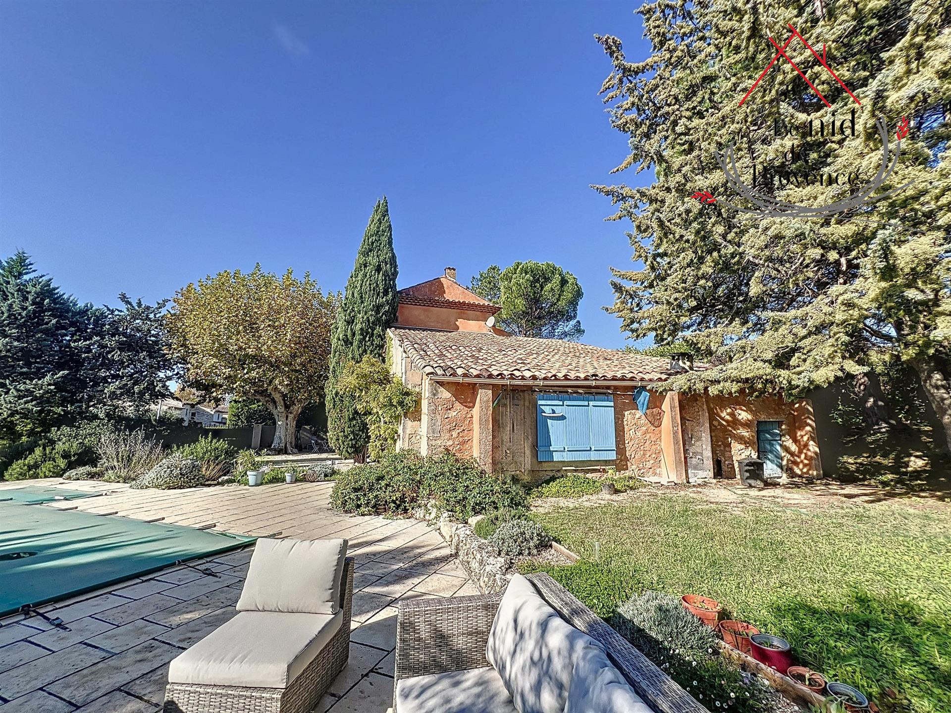 Characteristic Bastide In Gargas In Vaucluse