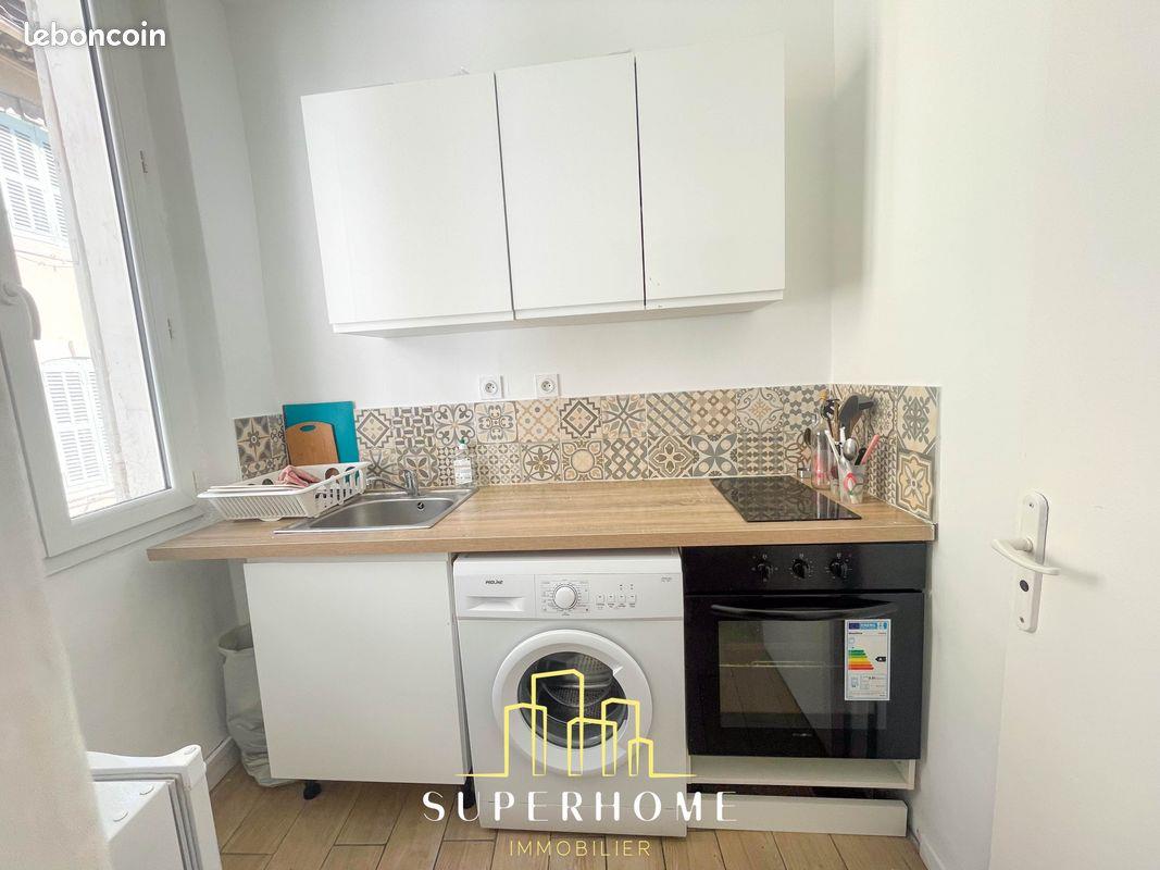 Appartement à vendre, 28m², Marseille 1er
