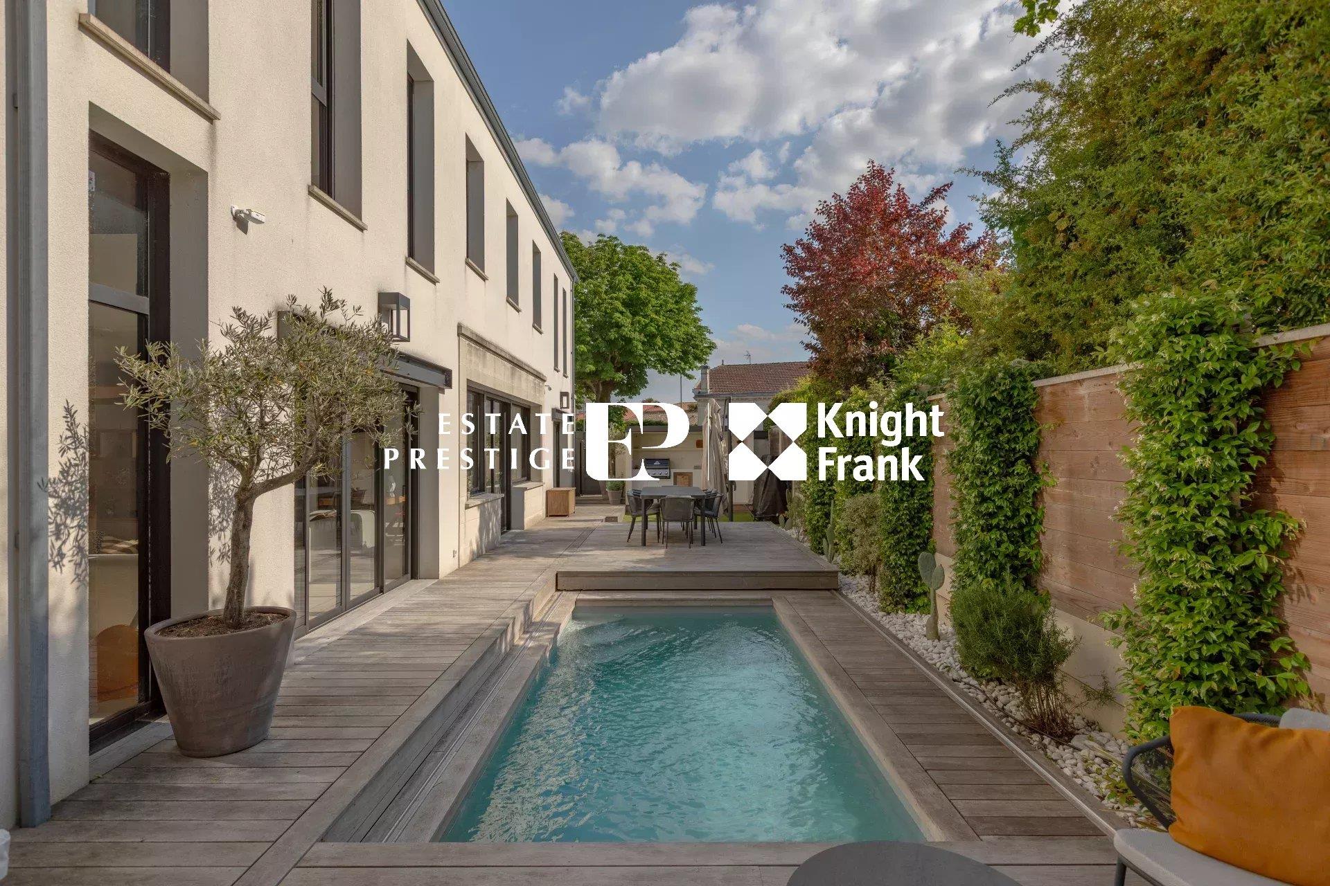 Bordeaux Le Bouscat – Beautiful Contemporary House – 6 Bedrooms – Swimming Pool