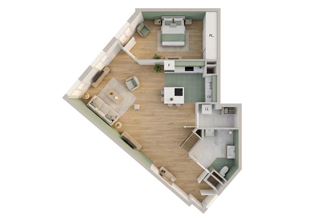 Appartement à vendre, 66m², Orléans