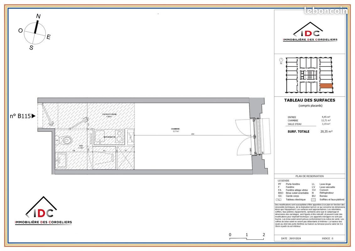 Appartement à vendre, 20m², Strasbourg