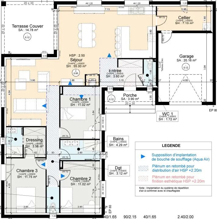 Maison à vendre, 118m², Pujaudran